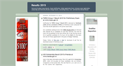 Desktop Screenshot of indiaresultsalert.com